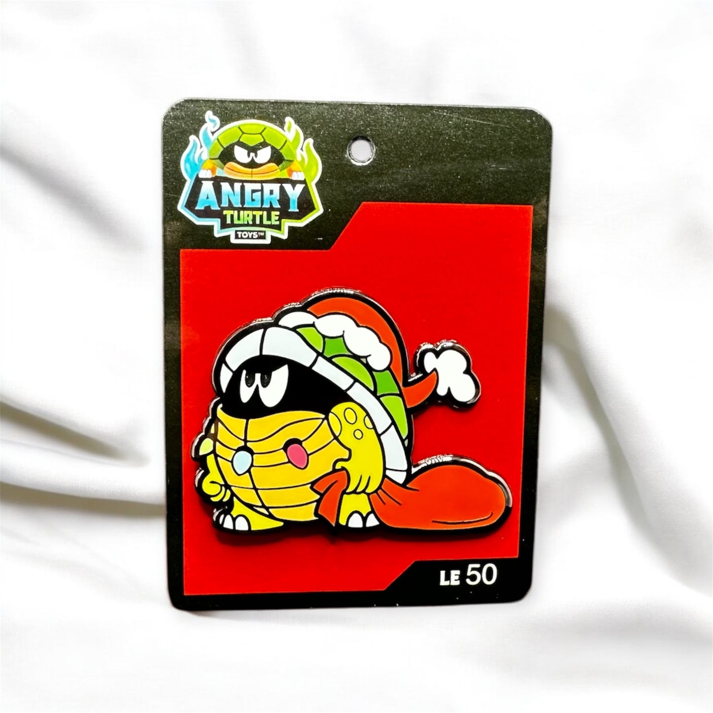 Santa Vex Enamel Pin